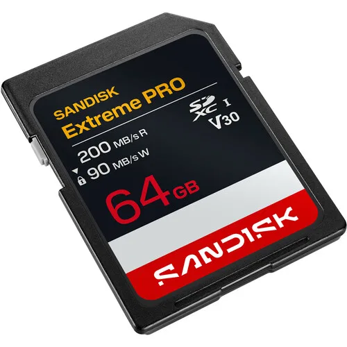 картинка Карта памяти SanDisk Extreme PRO UHS-I SDXC 64 ГБ от магазина Одежда+
