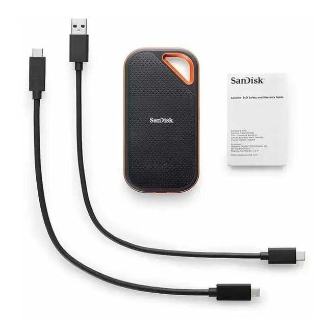 картинка Внешний диск SSD Sandisk Extreme Portable Pro V2, 2ТБ от магазина Одежда+