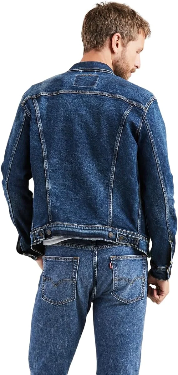 картинка Джинсовая куртка Levi's Trucker, синий колуза от магазина Одежда+
