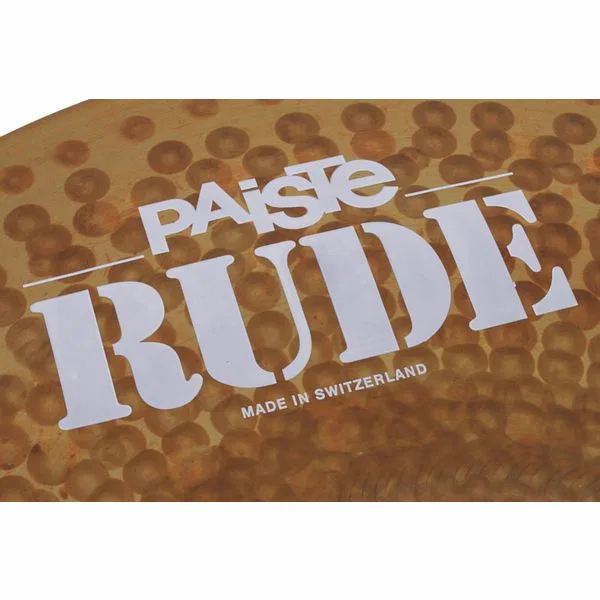 картинка Эффектная тарелка Paiste 14" Rude Shred Bell от магазина Одежда+