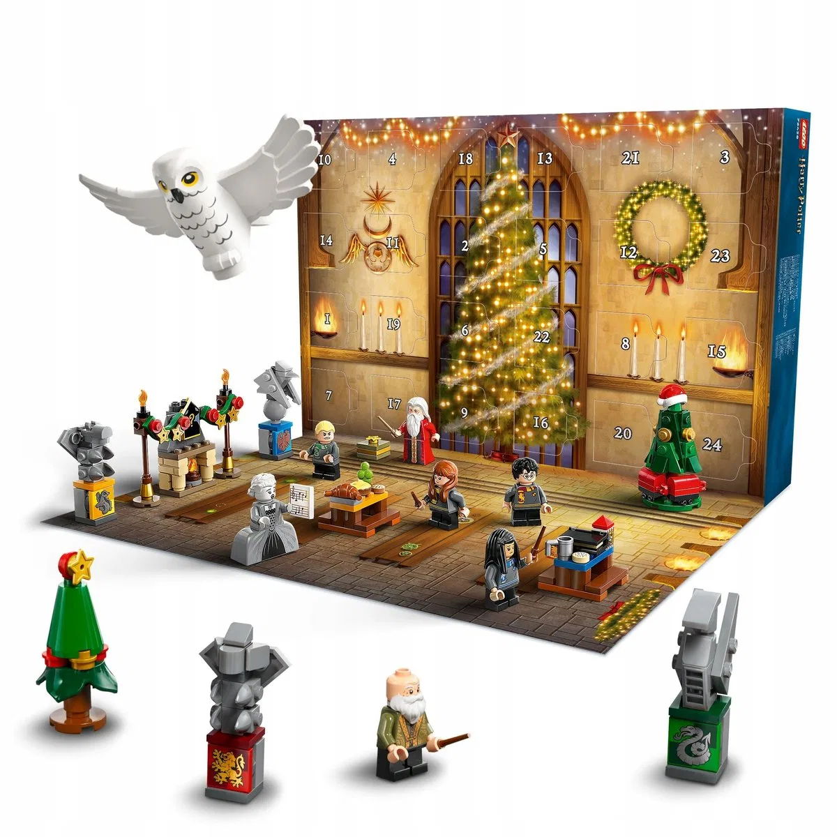 картинка Календарь адвент LEGO Harry Potter, LEGO, Черный от магазина Одежда+