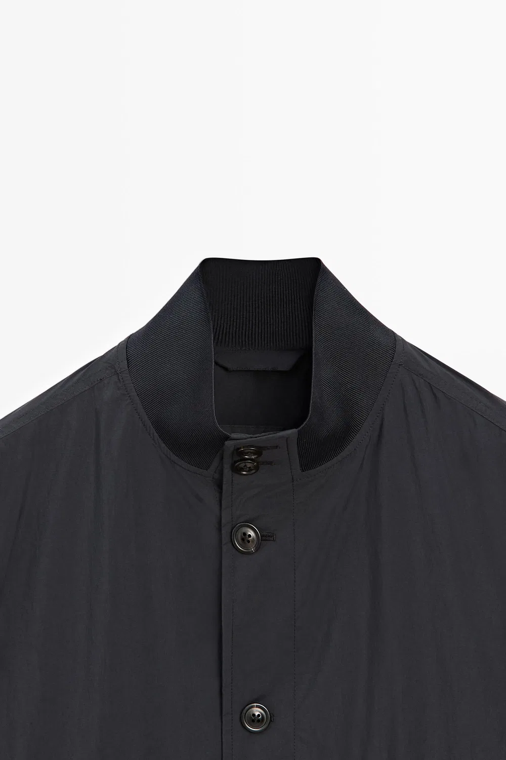 картинка Куртка-бомбер Massimo Dutti With Pocket Details, темно-синий от магазина Одежда+