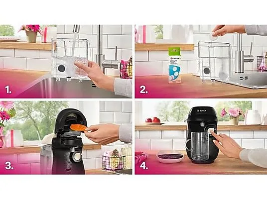 картинка Капсульная кофемашина Bosch Tassimo Happy TAS107E, бежевый/черный от магазина Одежда+
