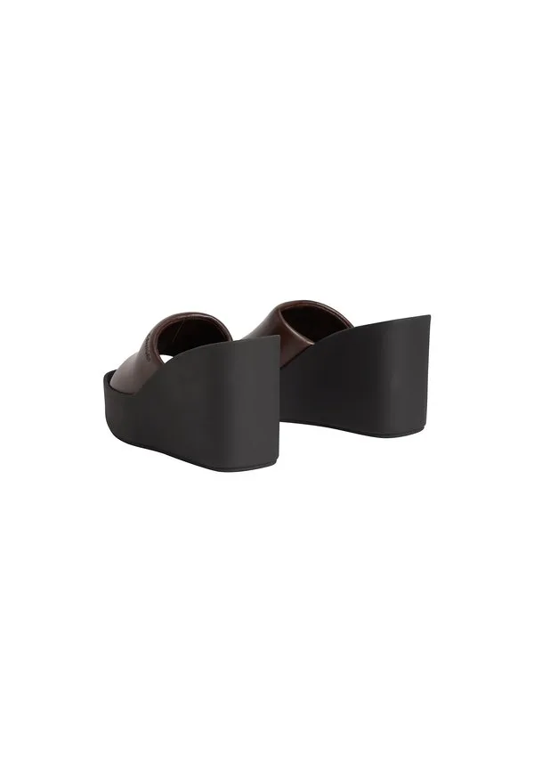 картинка Мюли на каблуках Calvin Klein, Rocky Brown/Black от магазина Одежда+