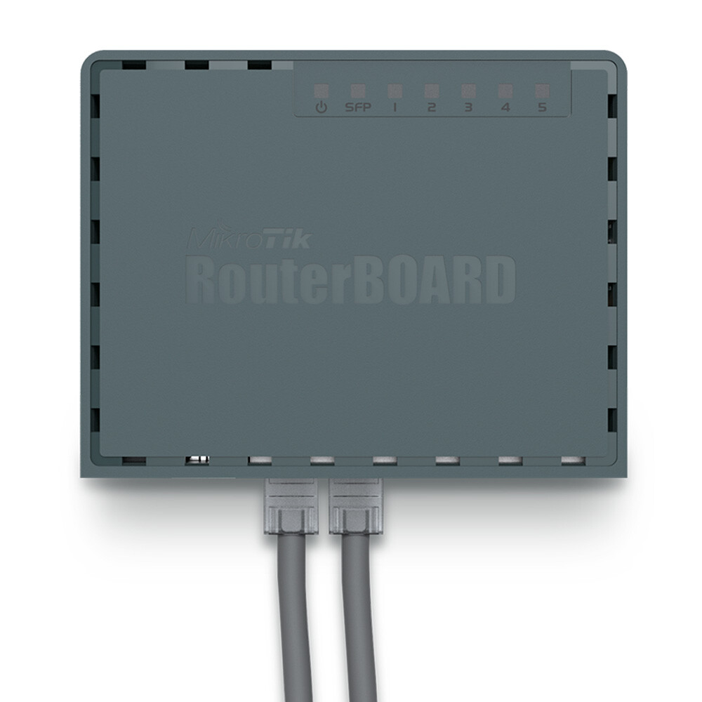 картинка Маршрутизатор MikroTik hEX PoE, RB960PGS, чёрный от магазина Одежда+