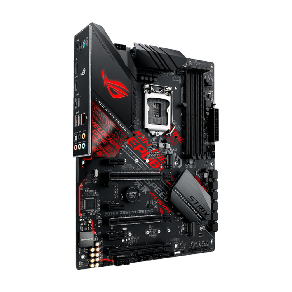картинка Материнская плата ASUS ROG Strix Z390-H Gaming, LGA1151, DDR4 от магазина Одежда+