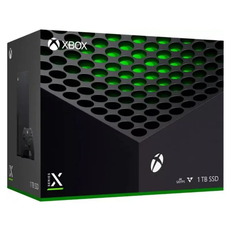 картинка Консоль Xbox, Microsoft Series X, игровая, черный от магазина Одежда+