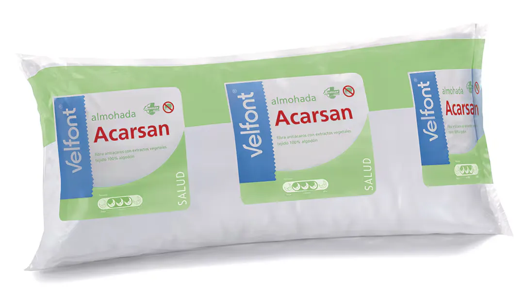 картинка Подушка из волокна Acarsan Velfont, белый от магазина Одежда+