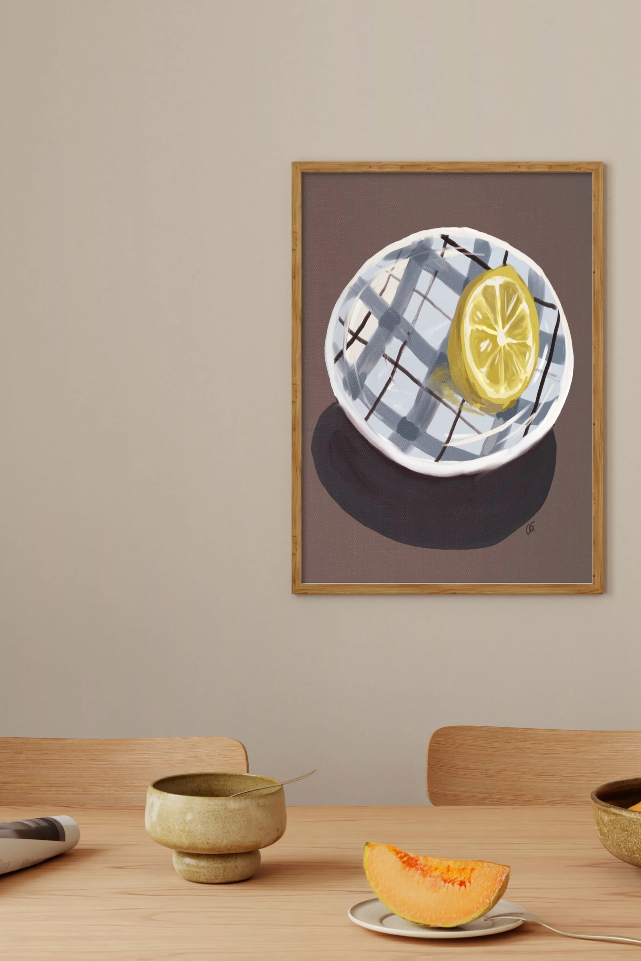 картинка Плакат H&M Charlotte Trudgett - Pancakes, 30x40 см от магазина Одежда+