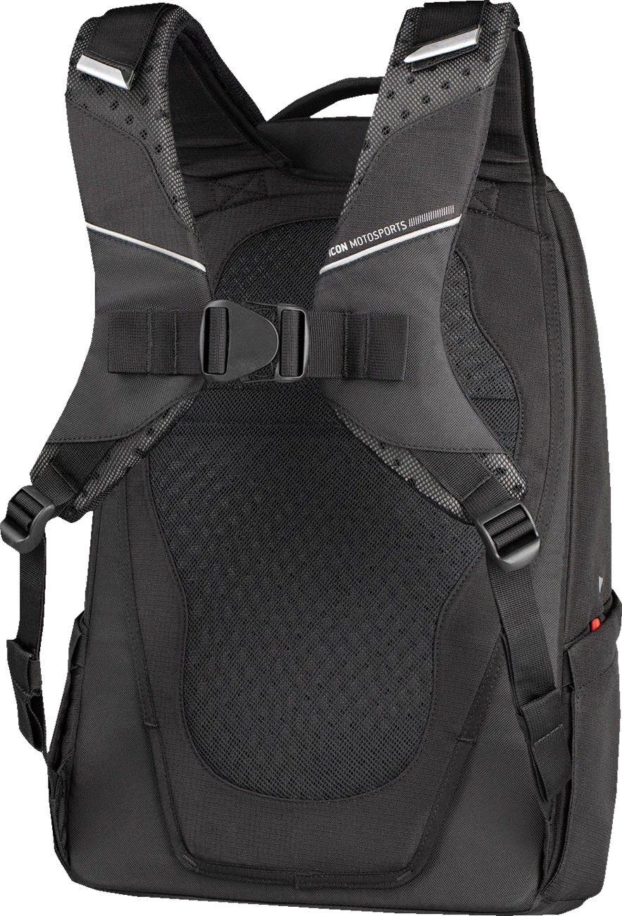 картинка Рюкзак с жестким каркасом ICON Airflite Backpack, Черный от магазина Одежда+