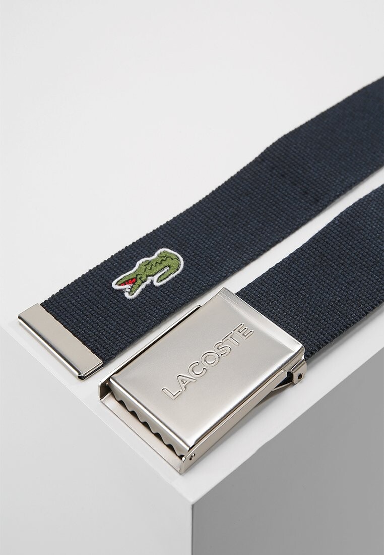 картинка Темно-синий ремень Lacoste от магазина Одежда+