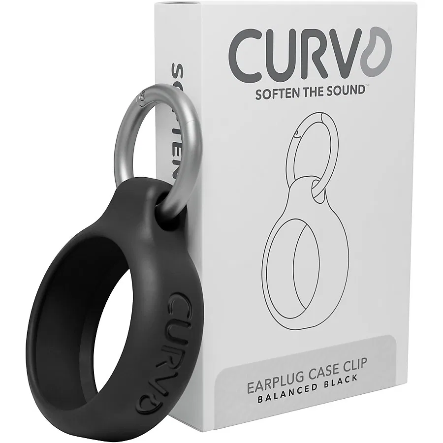 картинка Чехол для берушей, модель CURVD CNC, Decibullz, Black от магазина Одежда+