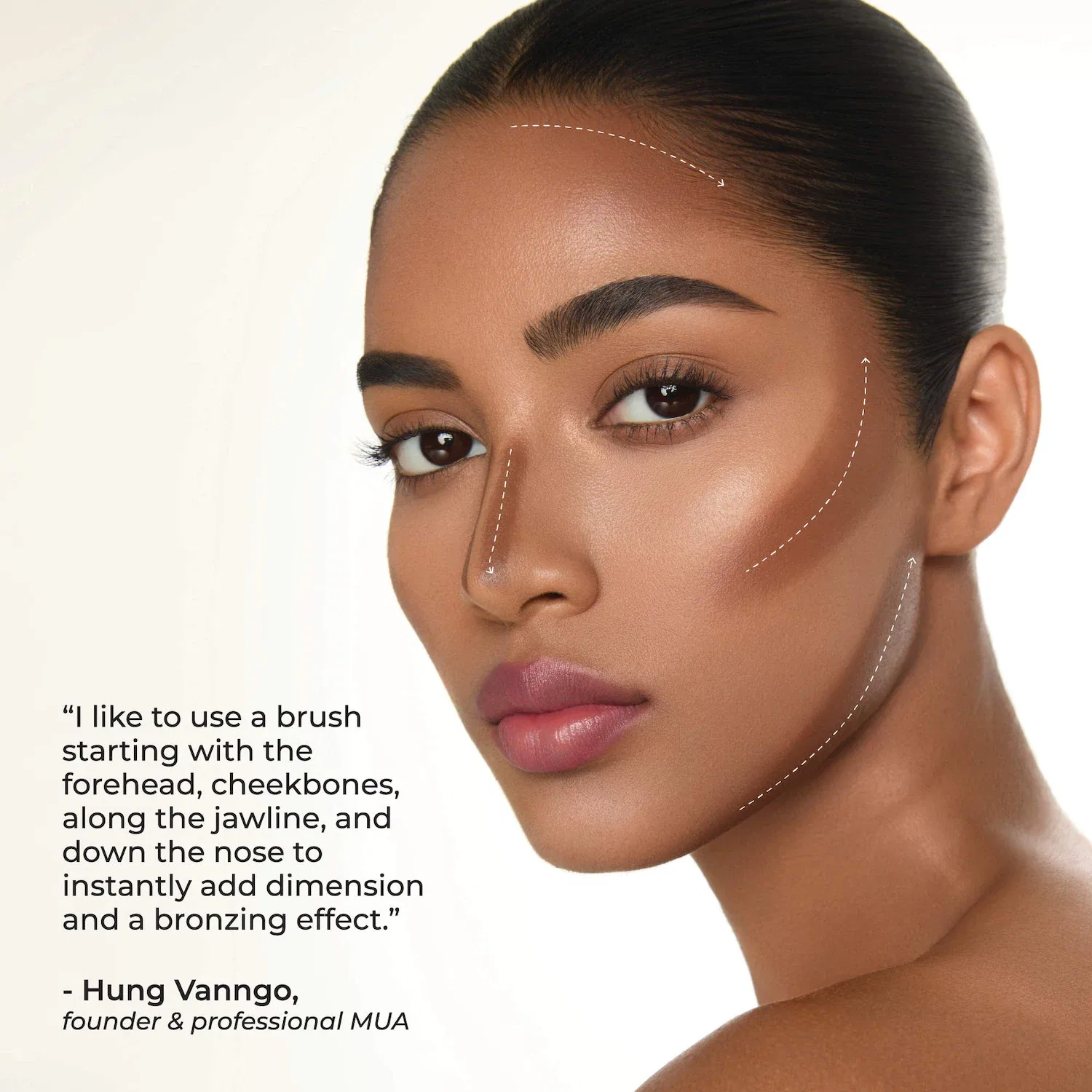 картинка Кремовый контур для скул HUNG VANNGO BEAUTY, Intentional от магазина Одежда+