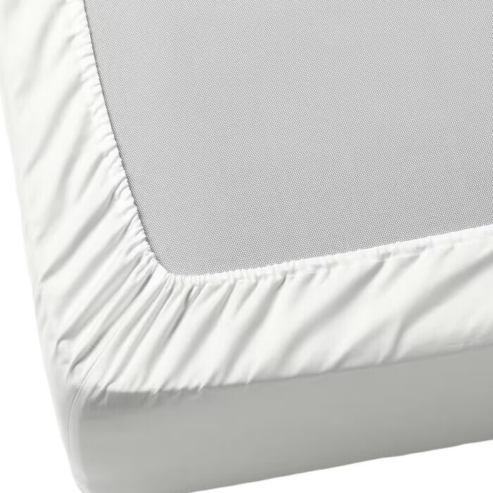 картинка Простыня на резинке Ikea Nattjasmin, 90х200 см, белый от магазина Одежда+