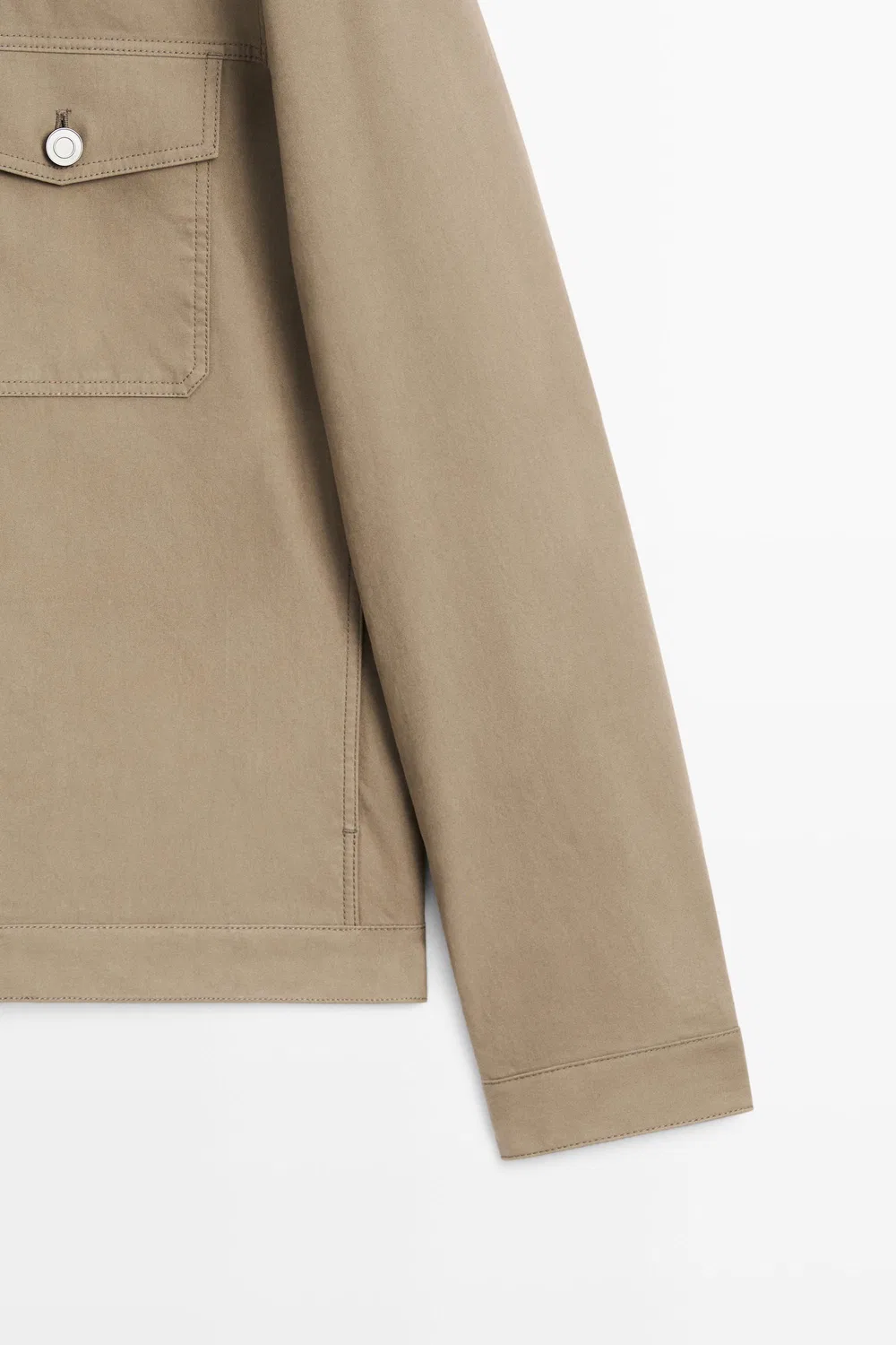 картинка Куртка Massimo Dutti Double Pocket Trucker, охра от магазина Одежда+