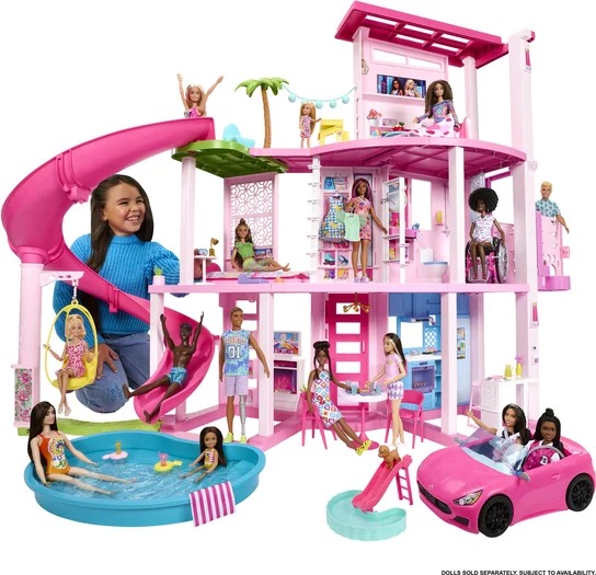 картинка Кукольный дом Mattel, Barbie Dreamhouse 2023 от магазина Одежда+