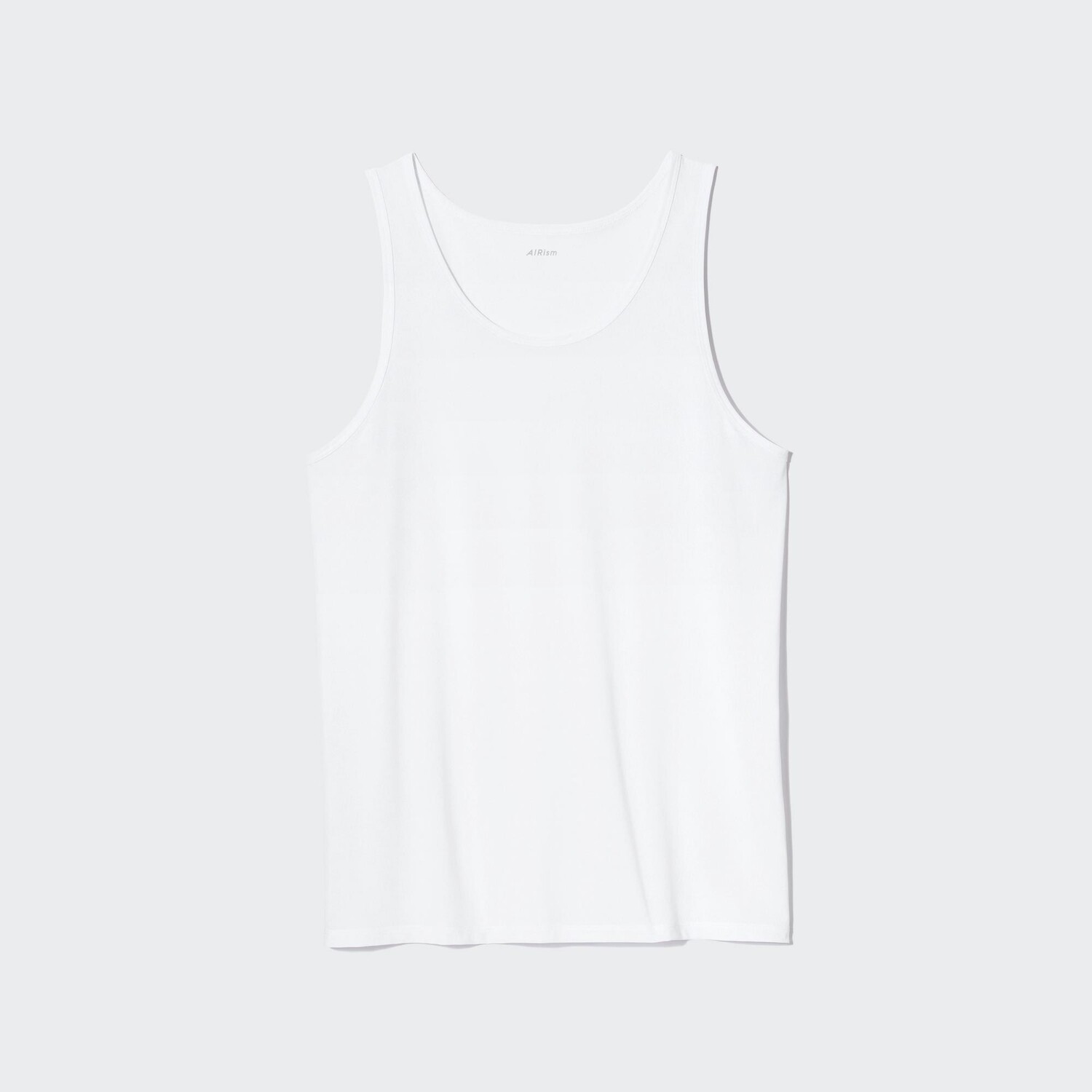 картинка Майка сетчатая Uniqlo Airism с круглым вырезом, белый от магазина Одежда+