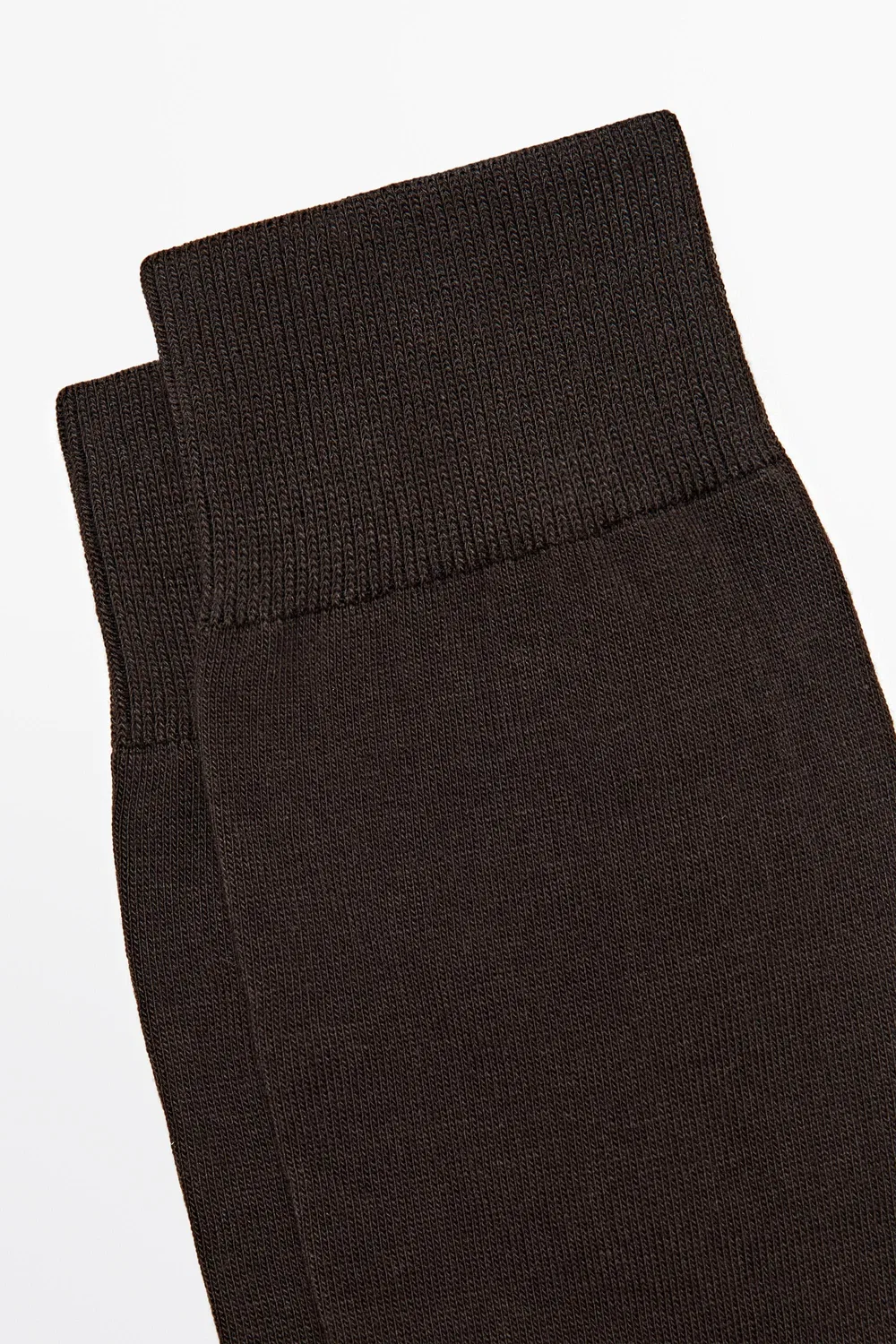 картинка Носки Massimo Dutti Plain Cotton Blend Knit, коричневый от магазина Одежда+