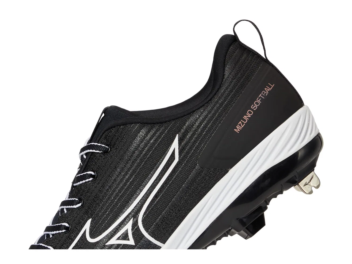 картинка Женские бутсы для софтбола Sweep 6 Mizuno, Black White от магазина Одежда+