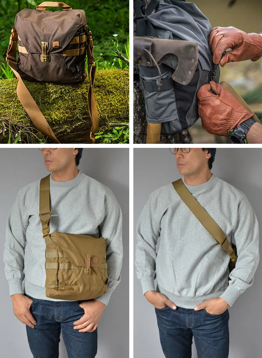 картинка Сумка «Bushcraft Haversack» от Helikon-Tex, Black от магазина Одежда+