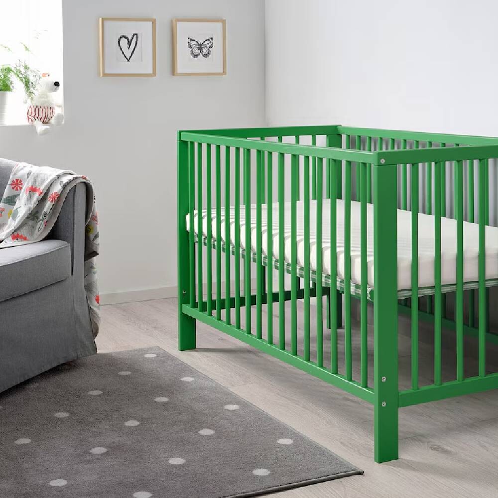 картинка Детская кровать Ikea Gulliver 60X120 см, зеленый от магазина Одежда+