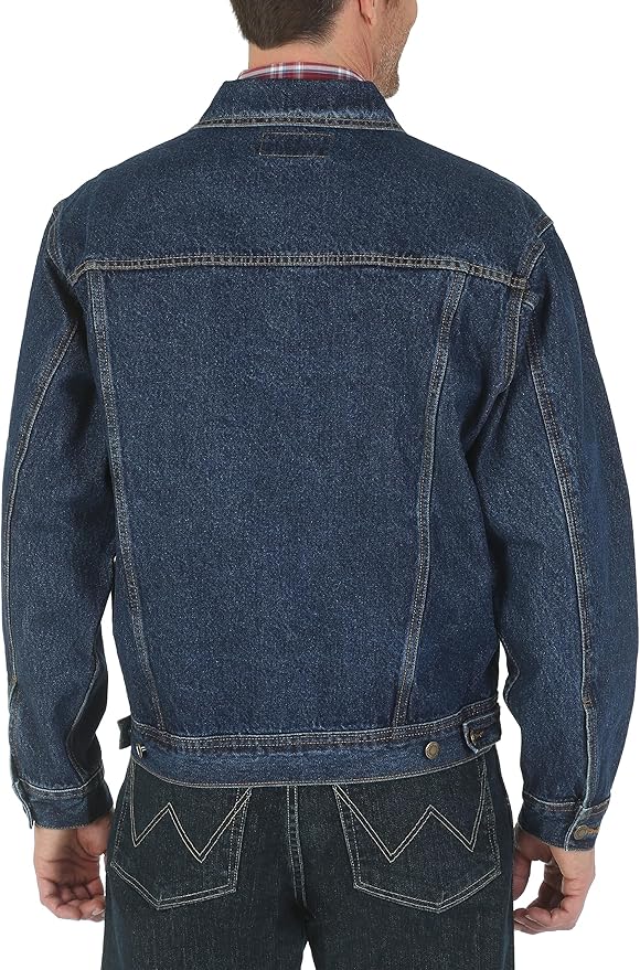 картинка Джинсовая куртка Wrangler Rugged Wear Unlined, темно-синий от магазина Одежда+