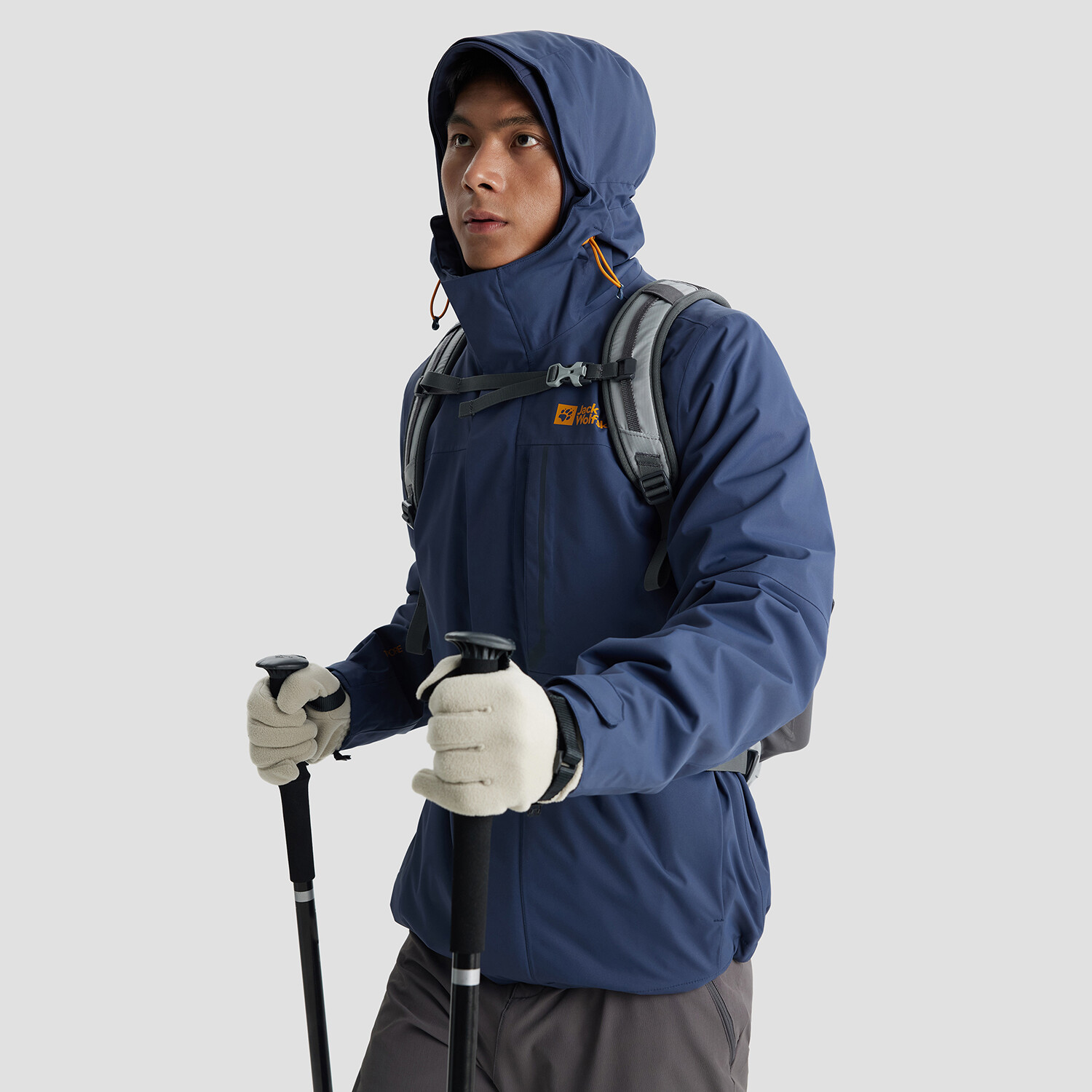 картинка Ветровка мужская Jack Wolfskin, черный от магазина Одежда+