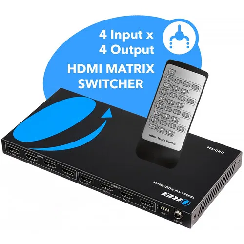 картинка Матрица HDMI OREI UHD 4K60 4x4 от магазина Одежда+