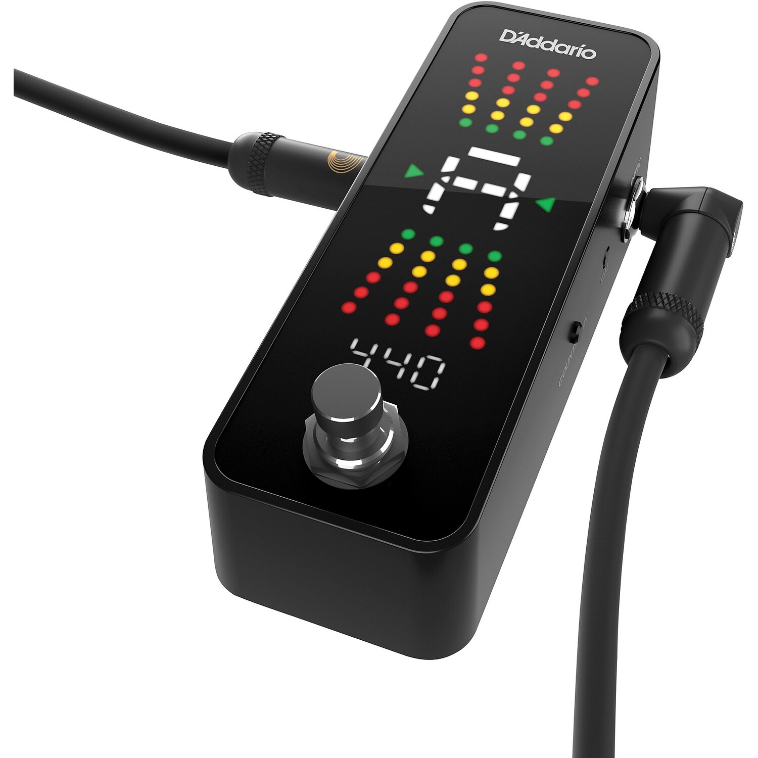 картинка Хроматический педальный тюнер D'Addario Plus Black от магазина Одежда+