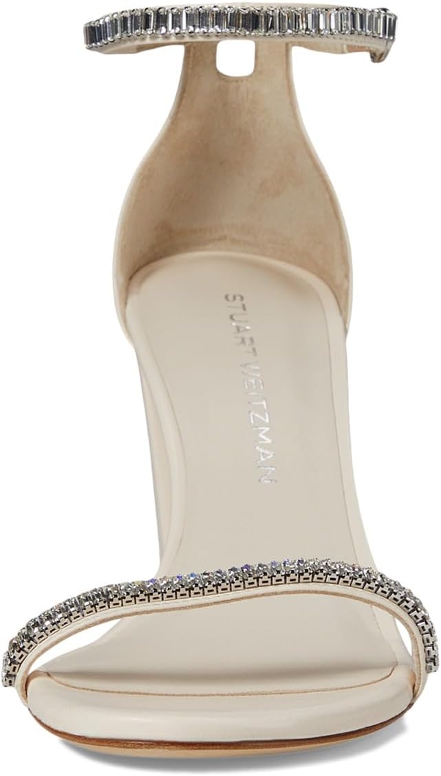 картинка Босоножки Stuart Weitzman Nearlynude Stefanie Sandal, цвет Seashell/Clear от магазина Одежда+