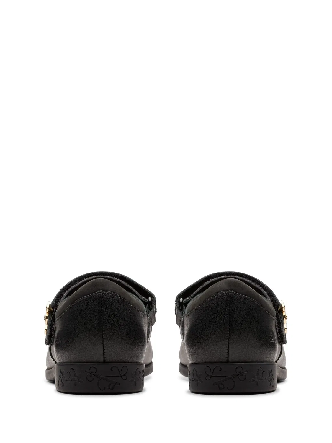 картинка Туфли Clarks Lock Magic Мэри Джейн для девочек, черные, кожа от магазина Одежда+