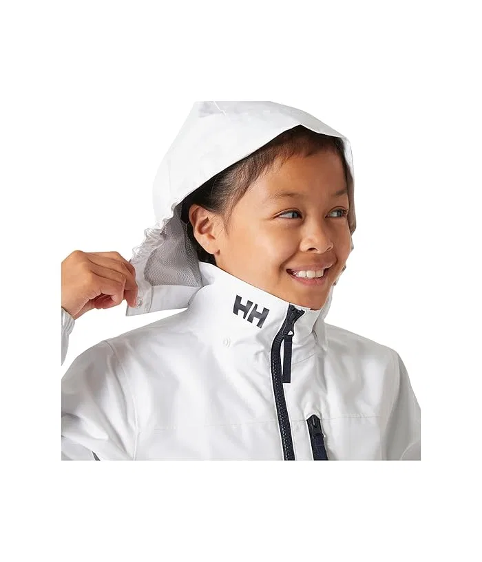 картинка Куртка с капюшоном Crew Hooded Jacket Helly Hansen Kids, White от магазина Одежда+