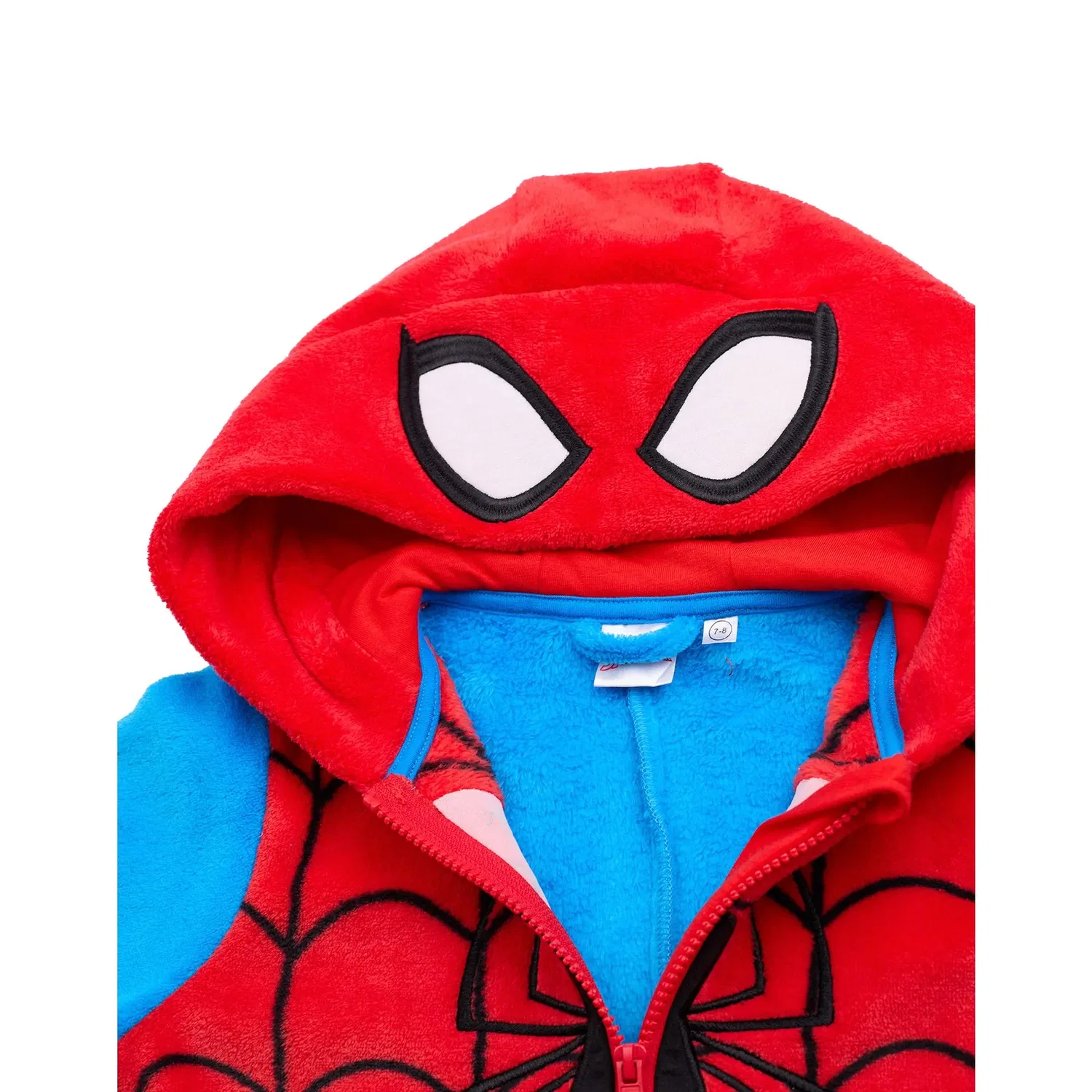 картинка Пижама-слип Marvel Spiderman синяя, синий от магазина Одежда+