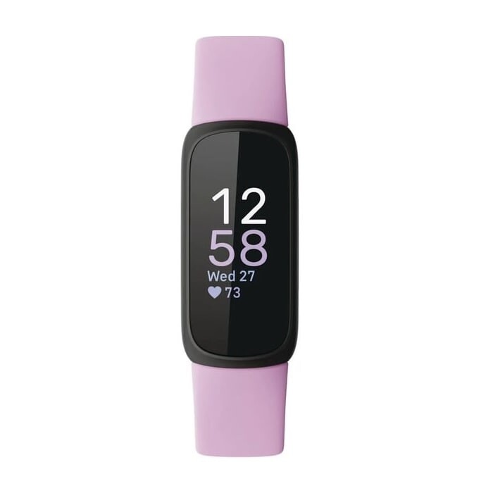 картинка Фитнес-трекер Fitbit FB424BKLV Inspire 3, сиреневый/черный от магазина Одежда+