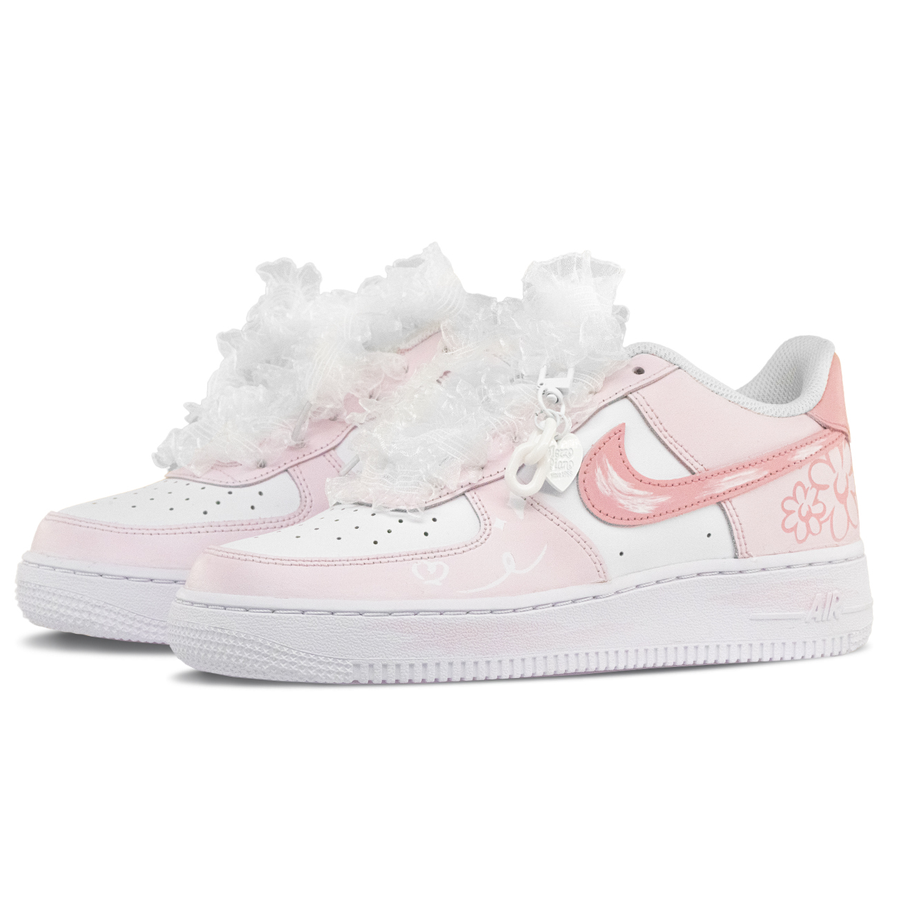 картинка Nike Air Force 1 Low 'Розовый рассвет' женские кроссовки от магазина Одежда+