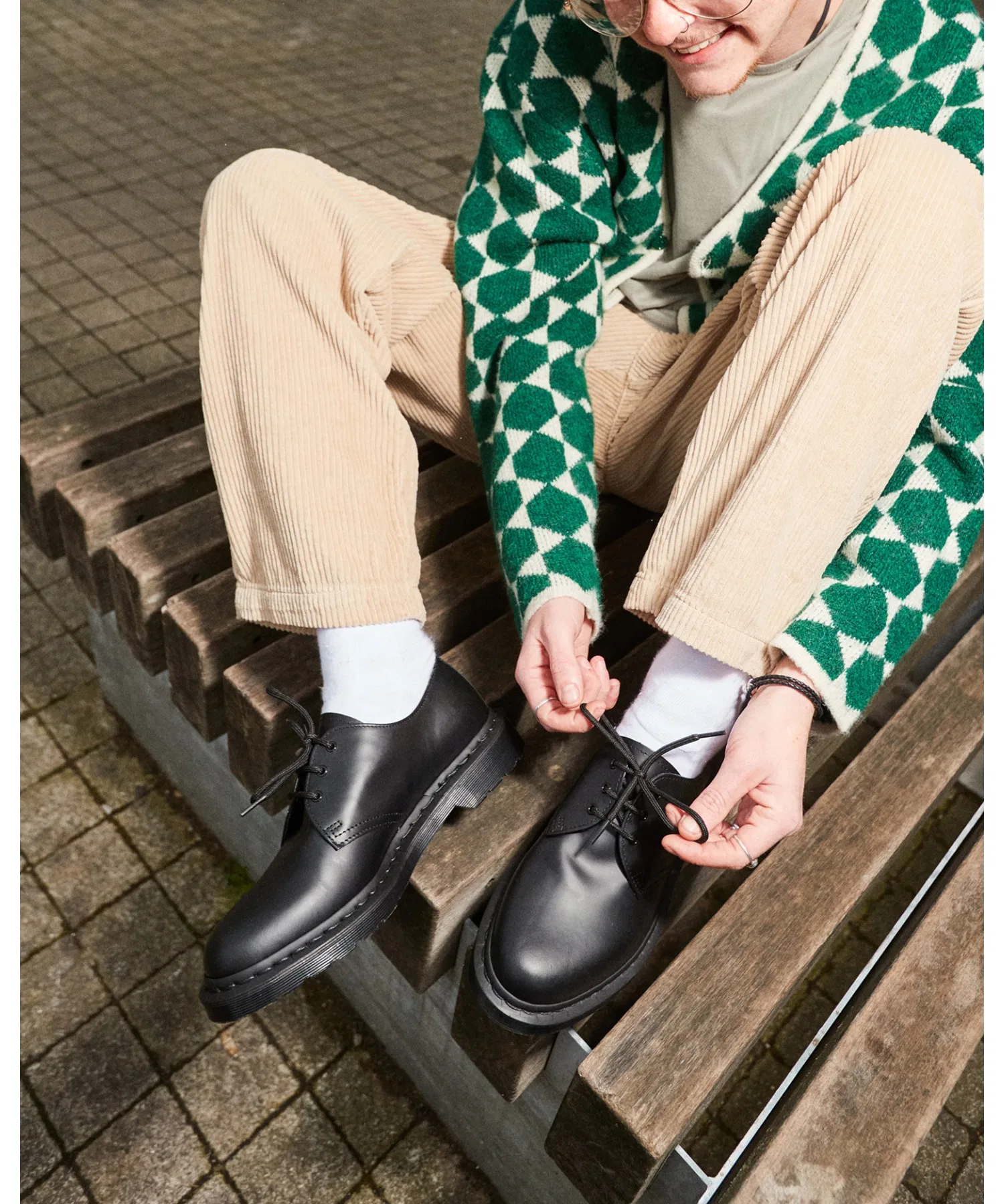 картинка Туфли Dr. Martens 1461 Mono 3-hole, классические, монохромные от магазина Одежда+