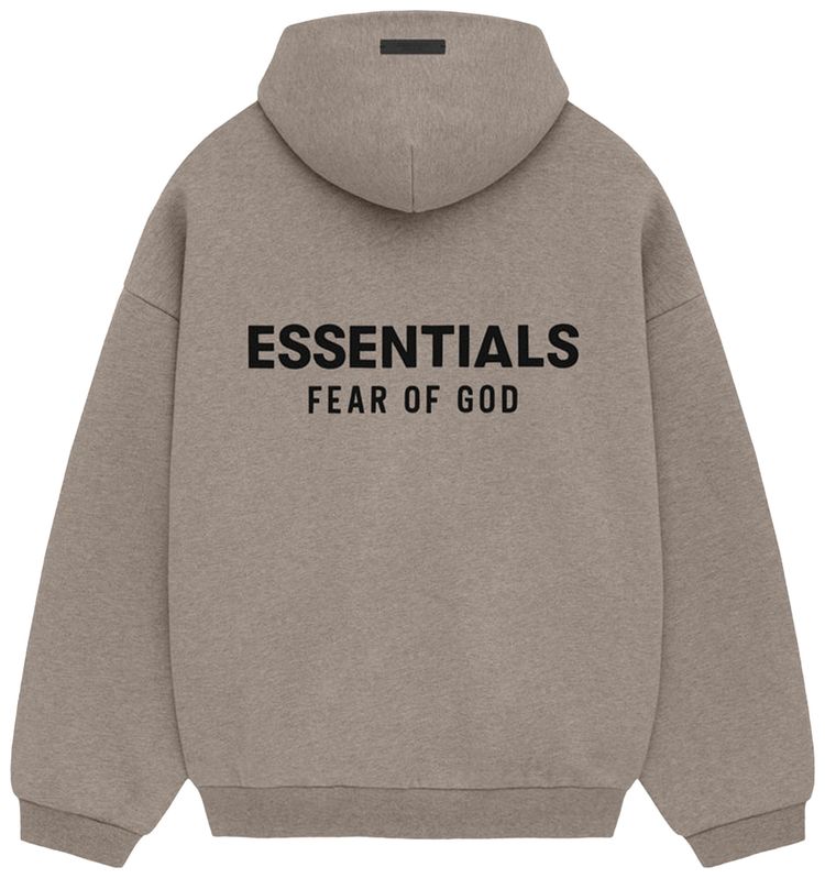 картинка Худи Fear of God Essentials Fleece Hoodie II, серый меланж от магазина Одежда+