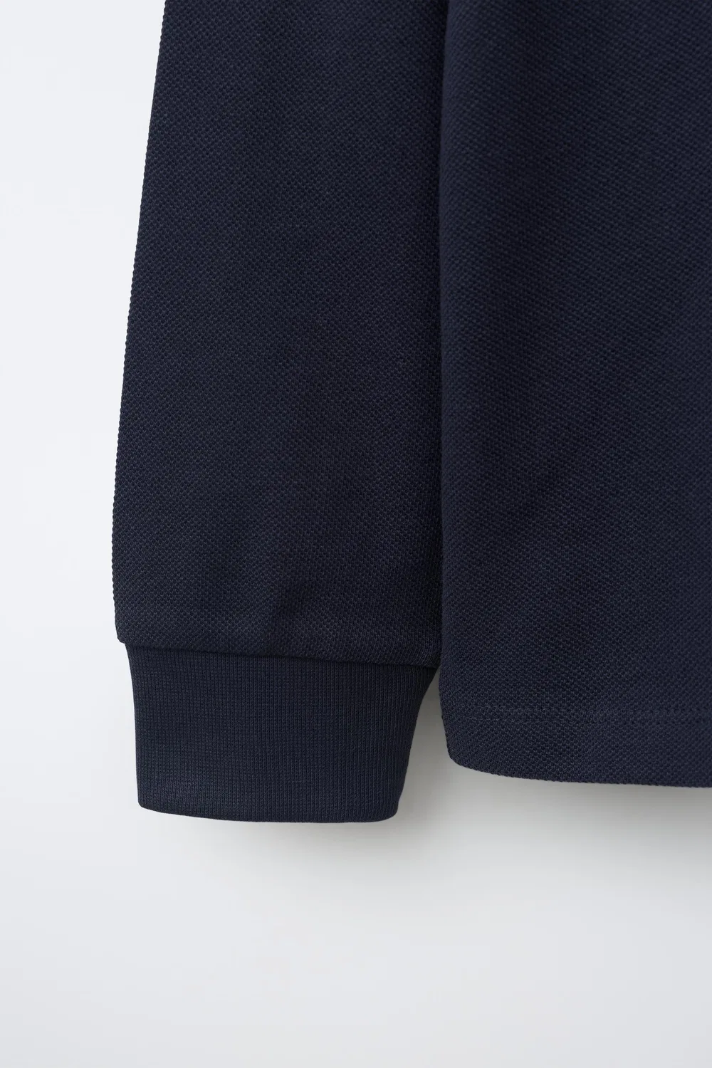 картинка Простая рубашка поло ZARA, Midnight blue от магазина Одежда+