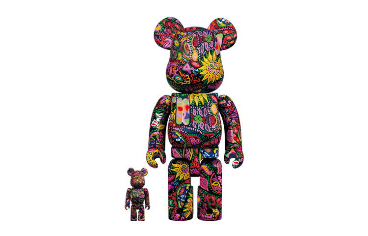 картинка АртИгрушки BE@RBRICK Psychedelic Paisley 100%+400% от магазина Одежда+