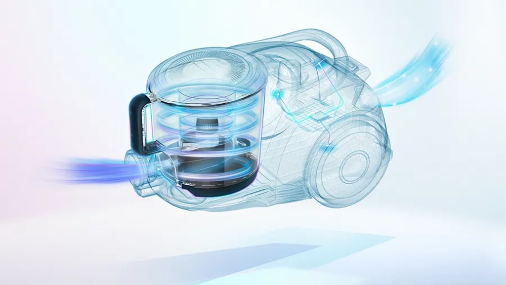 картинка Пылесос Bosch BGC41X36, 700 Вт, синий от магазина Одежда+