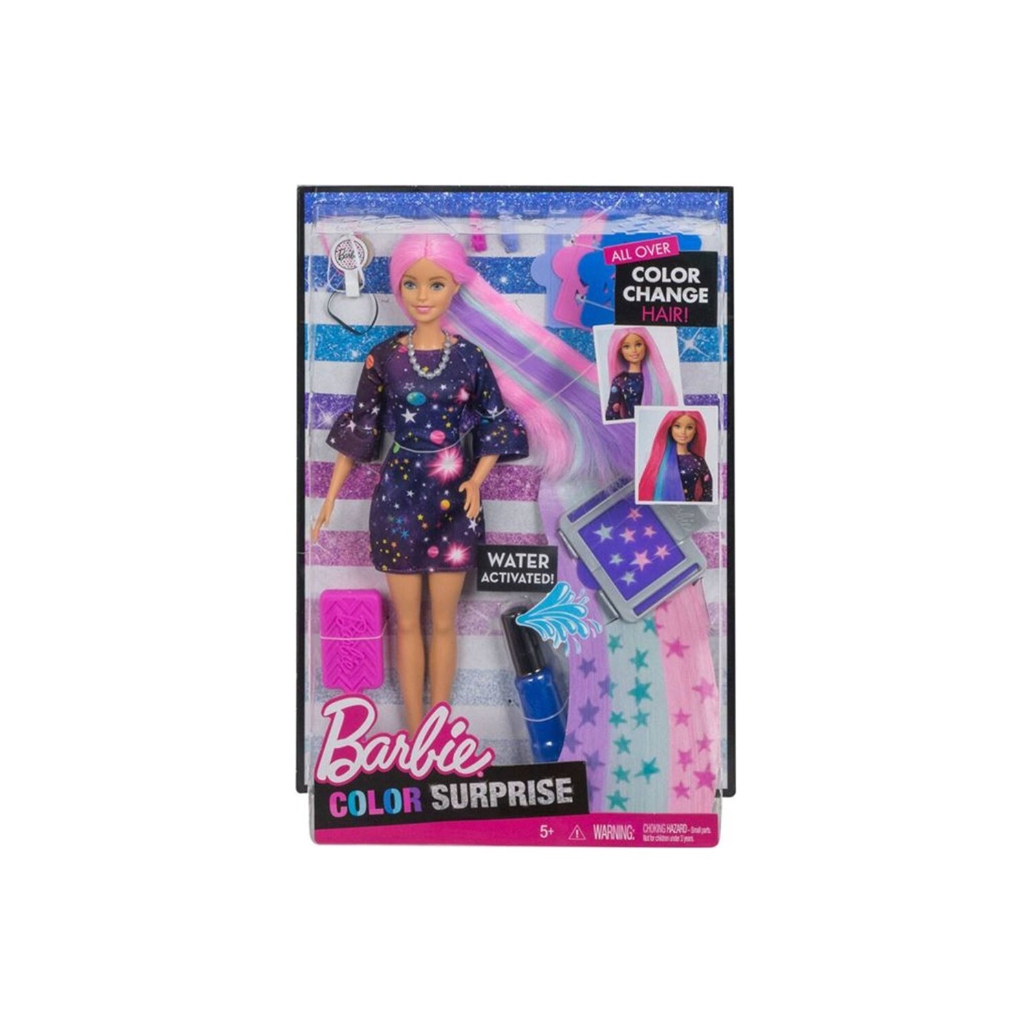картинка Кукла Barbie с цветными волосами от магазина Одежда+