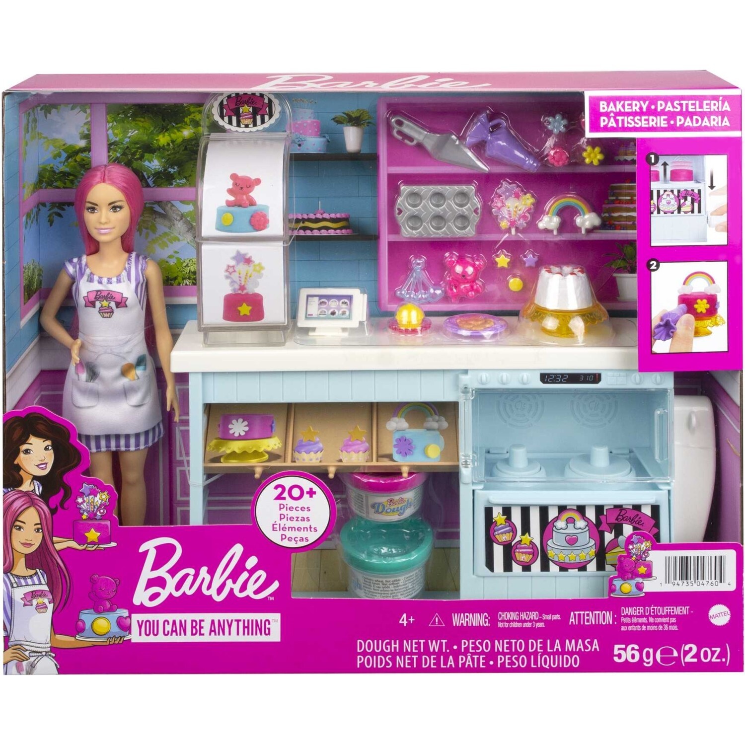 картинка Игровой набор Barbie кондитерская HGB73 от магазина Одежда+