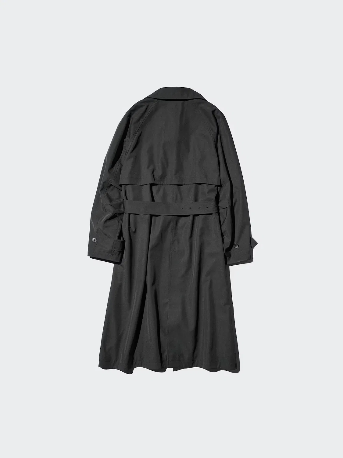 картинка Тренч Uniqlo, классический, черный от магазина Одежда+