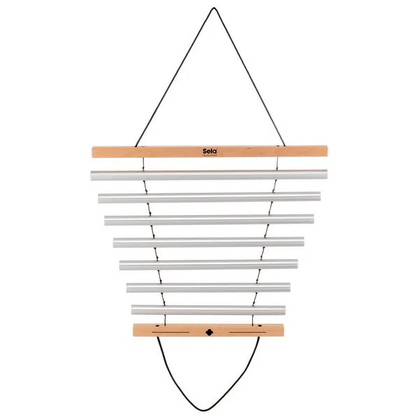 картинка Wind Chime 7 трубок Natural, Sela, Silver/Buche от магазина Одежда+