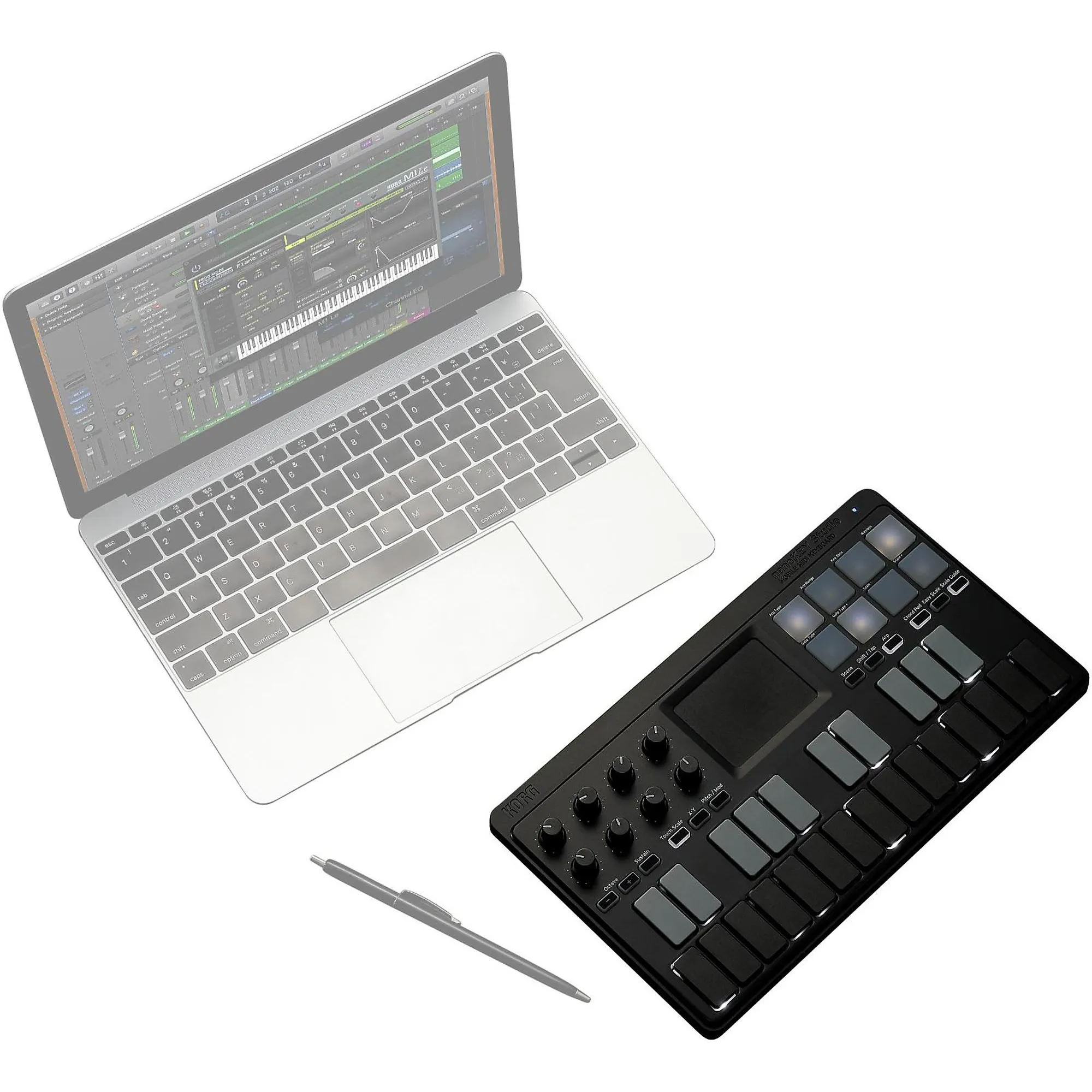 картинка 25-клавишная клавиатура KORG nanoKEY Studio от магазина Одежда+