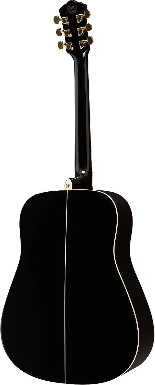 картинка Акустическая гитара, дредноут, Washburn WD100DLBK, Black Gloss от магазина Одежда+