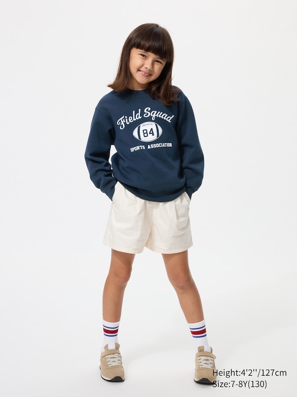 картинка Свитшот Dry с графикой Uniqlo, 69 navy от магазина Одежда+