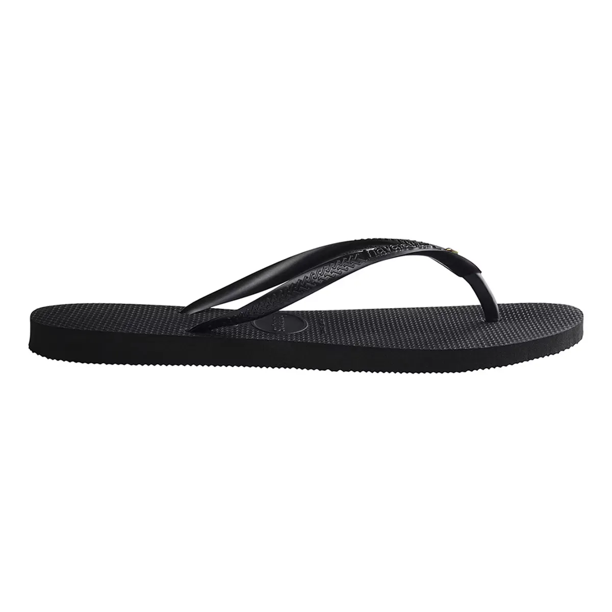 картинка Женские шлепанцы Havaianas Slim Crystal SW II, чёрный от магазина Одежда+
