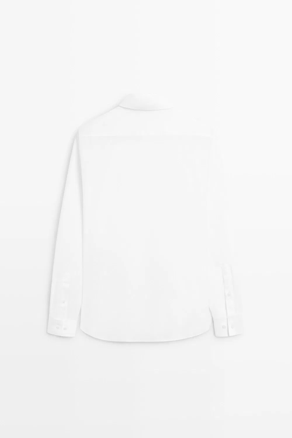 картинка Рубашка Massimo Dutti 100% Cotton Regular Fit, белый от магазина Одежда+