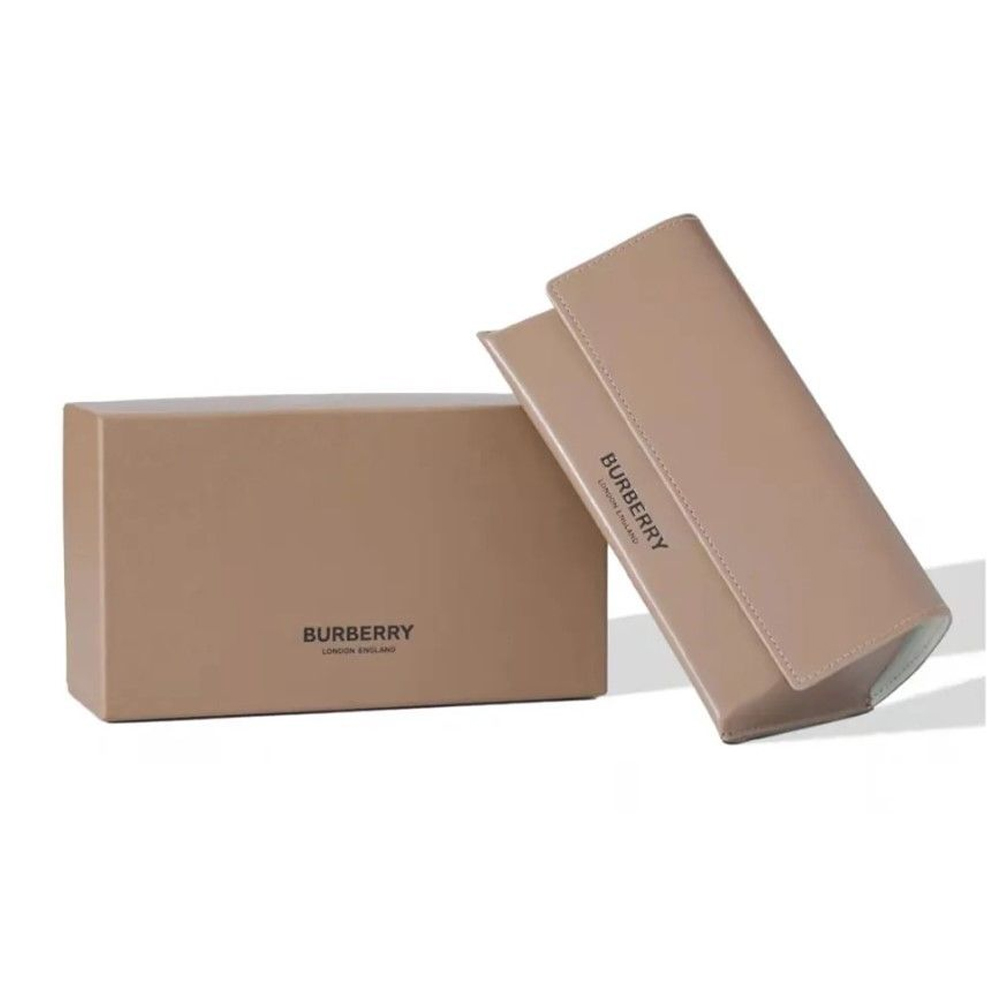 картинка Burberry Прямоугольные солнцезащитные очки, Light Silver Gray от магазина Одежда+
